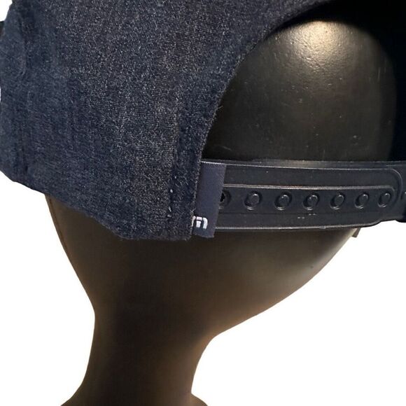 Travis Mathew Hat Cap Gray 110 Flexfit Tech Snapback Golf Embroidered Logo - Picture 5 of 8